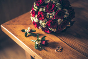 ramo boda flores anillos Muchovisor Fotografía